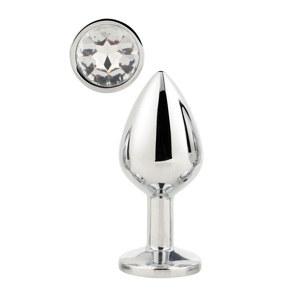 Analplugg Dream Toys Gleaming Love Sølv